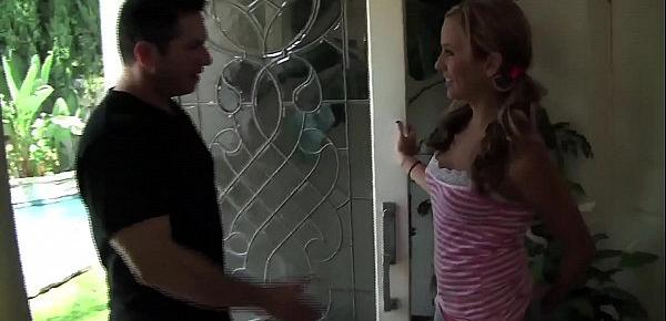 Teen Stoner Mae Meyers eats a COP&039;s ass and lets him FUCK!  YOU HAVE THE RIGHT TO REMAIN HORNY!!!